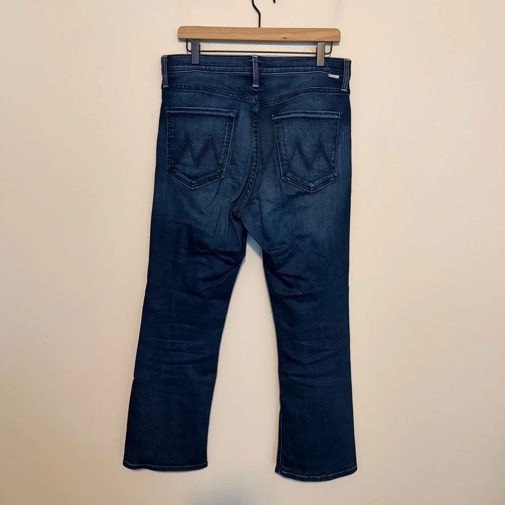 Mother jeans The Tripper Ankle Homecoming High 31 high rise dark wash denim boho